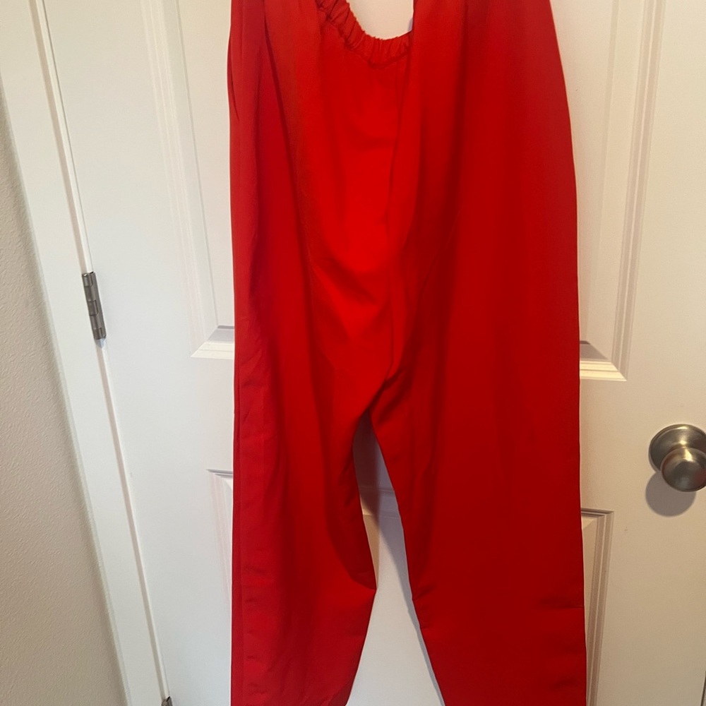 Koret Bold Red Women's Suit. With matching slacks. - Picture 3 of 5